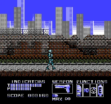 RoboCop (USA) screen shot game playing